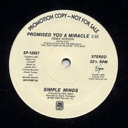 Simple Minds : Promise You a Miracle